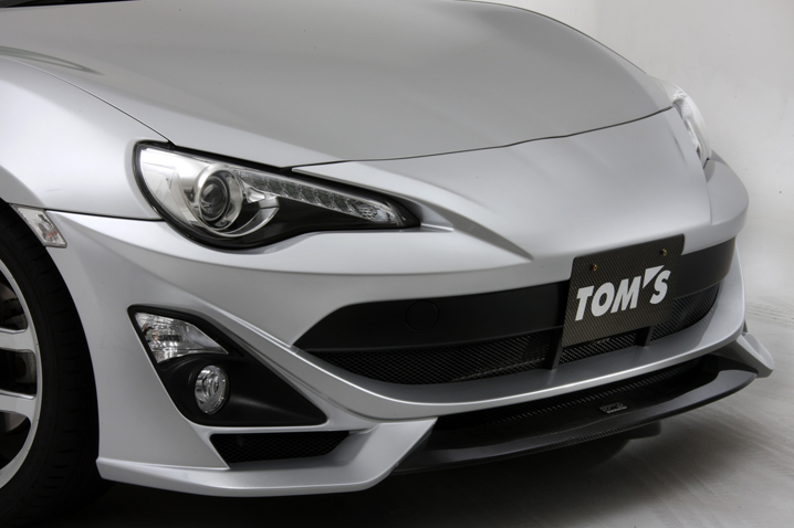 Toms Racing Online Shop Toyota 86 Front Bumper Black Painted