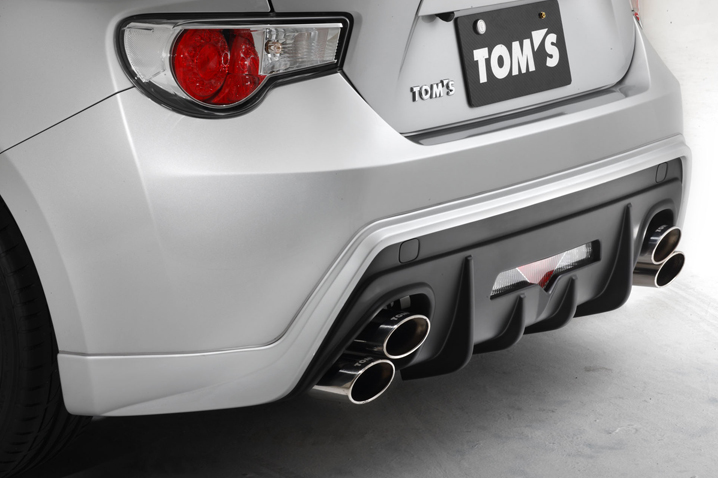 Toms Racing Online Shop Toyota 86 Rear Under Spoiler Painted